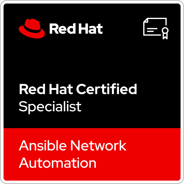 Red Hat Certified Specialist in Ansible Automation